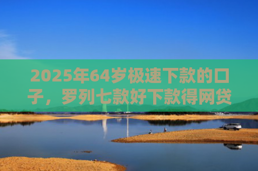 2025年64岁极速下款的口子，罗列七款好下款得网贷口子