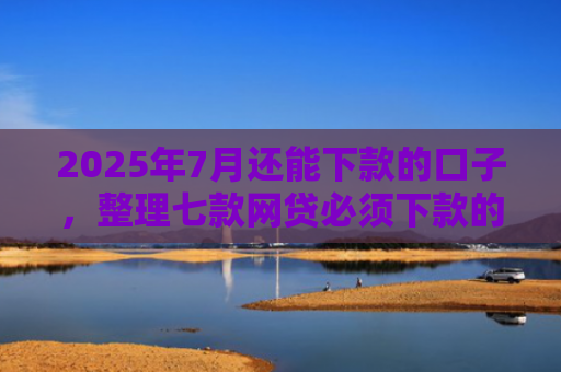 2025年7月还能下款的口子，整理七款网贷必须下款的口子