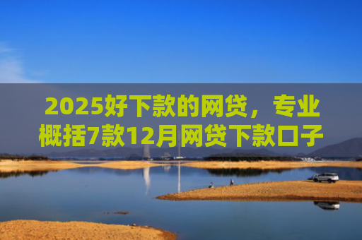 2025好下款的网贷，专业概括7款12月网贷下款口子