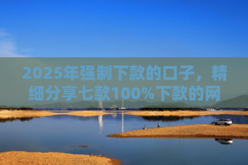2025年强制下款的口子，精细分享七款100%下款的网贷口子
