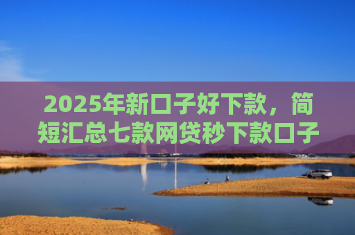 2025年新口子好下款，简短汇总七款网贷秒下款口子有