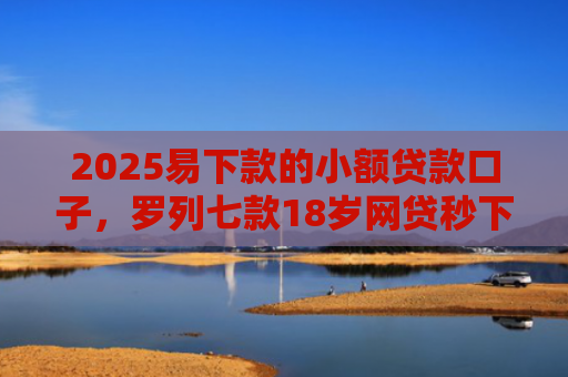 2025易下款的小额贷款口子，罗列七款18岁网贷秒下款口子