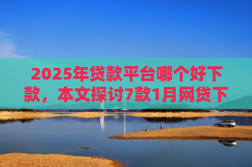 2025年贷款平台哪个好下款，本文探讨7款1月网贷下款口子