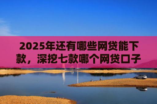2025年还有哪些网贷能下款，深挖七款哪个网贷口子下款最快