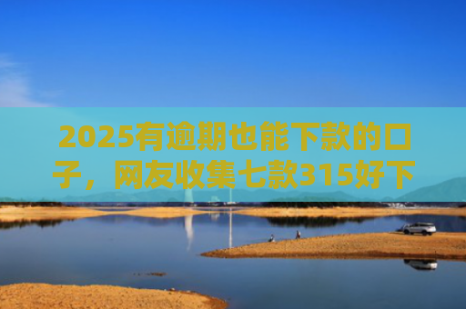 2025有逾期也能下款的口子，网友收集七款315好下款的网贷口子