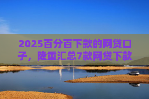 2025百分百下款的网贷口子，隆重汇总7款网贷下款口子吧