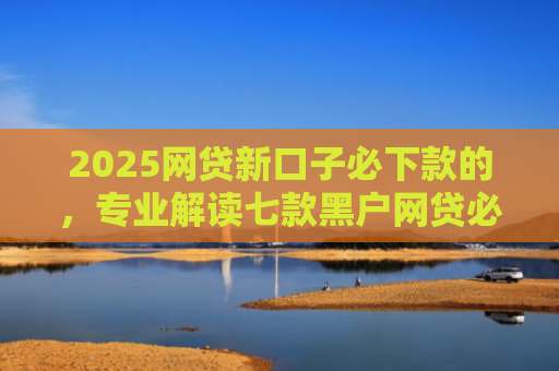 2025网贷新口子必下款的，专业解读七款黑户网贷必下款新口子