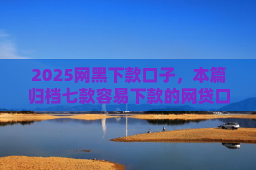 2025网黑下款口子，本篇归档七款容易下款的网贷口子高炮