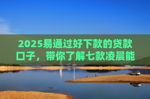2025易通过好下款的贷款口子，带你了解七款凌晨能下款的网贷口子