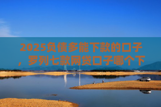 2025负债多能下款的口子，罗列七款网贷口子哪个下款多点