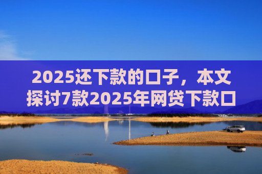 2025还下款的口子，本文探讨7款2025年网贷下款口子