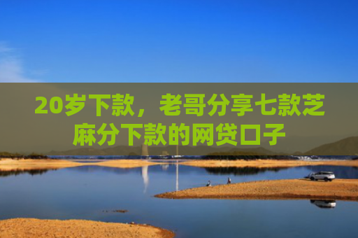 20岁下款，老哥分享七款芝麻分下款的网贷口子