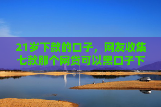 21岁下款的口子，网友收集七款那个网贷可以黑口子下款