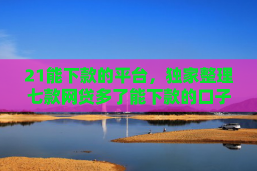21能下款的平台，独家整理七款网贷多了能下款的口子
