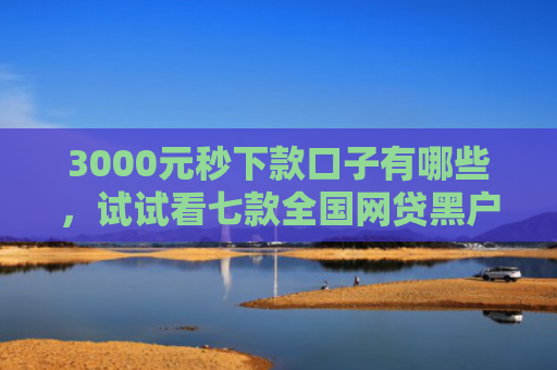3000元秒下款口子有哪些，试试看七款全国网贷黑户必下款口子