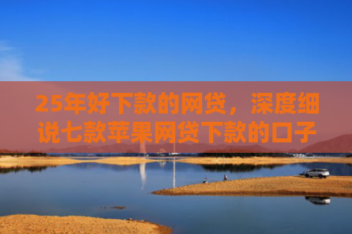 25年好下款的网贷，深度细说七款苹果网贷下款的口子