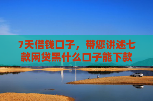7天借钱口子，带您讲述七款网贷黑什么口子能下款