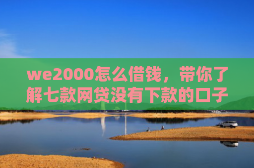 we2000怎么借钱，带你了解七款网贷没有下款的口子吗