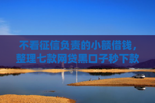 不看征信负责的小额借钱，整理七款网贷黑口子秒下款app2025