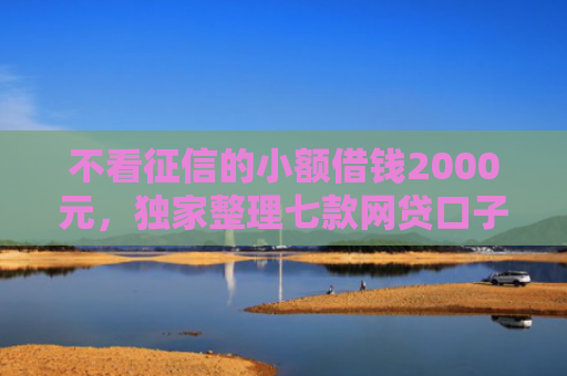 不看征信的小额借钱2000元，独家整理七款网贷口子不下款了怎么办