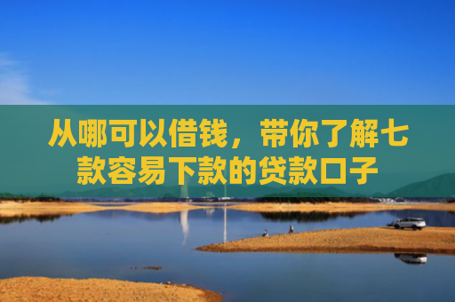 从哪可以借钱，带你了解七款容易下款的贷款口子
