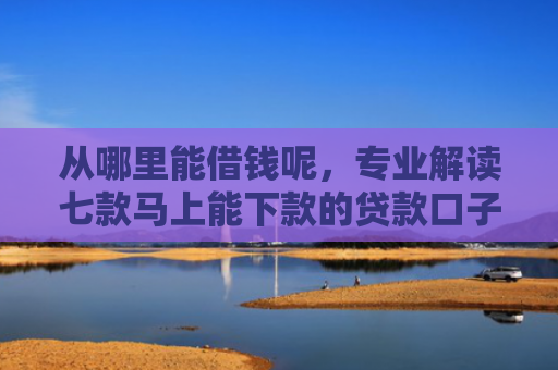 从哪里能借钱呢，专业解读七款马上能下款的贷款口子