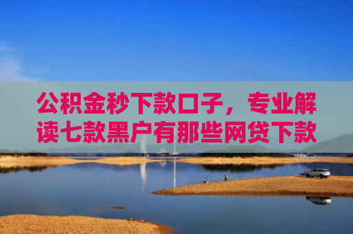 公积金秒下款口子，专业解读七款黑户有那些网贷下款