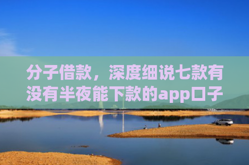分子借款，深度细说七款有没有半夜能下款的app口子