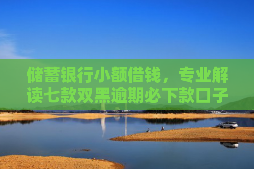 储蓄银行小额借钱，专业解读七款双黑逾期必下款口子平台
