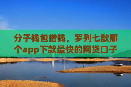 分子钱包借钱，罗列七款那个app下款最快的网贷口子