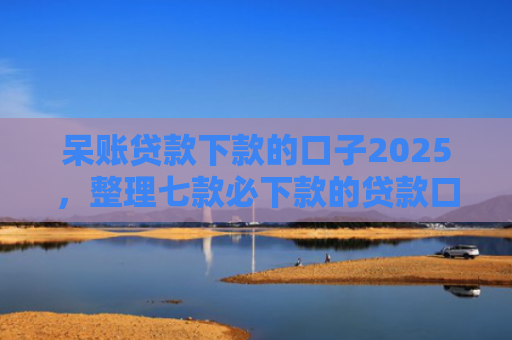 呆账贷款下款的口子2025，整理七款必下款的贷款口子