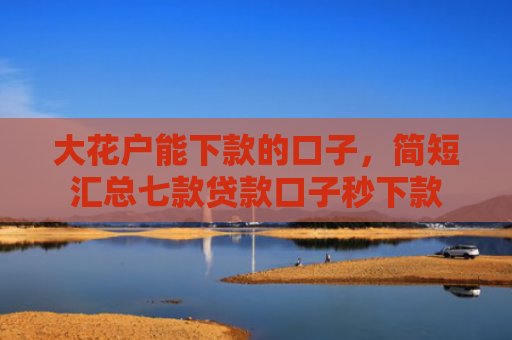 大花户能下款的口子，简短汇总七款贷款口子秒下款