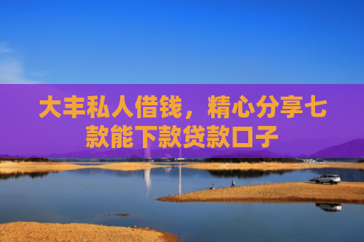 大丰私人借钱，精心分享七款能下款贷款口子