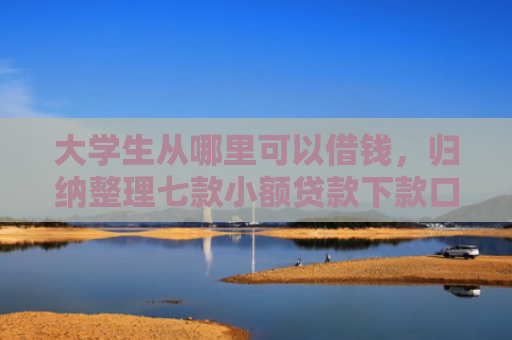 大学生从哪里可以借钱，归纳整理七款小额贷款下款口子