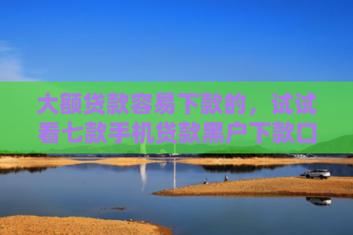 大额贷款容易下款的，试试看七款手机贷款黑户下款口子