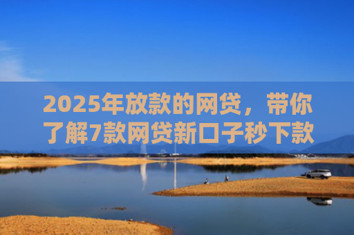 2025年放款的网贷，带你了解7款网贷新口子秒下款