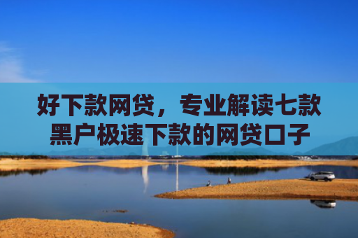 好下款网贷，专业解读七款黑户极速下款的网贷口子