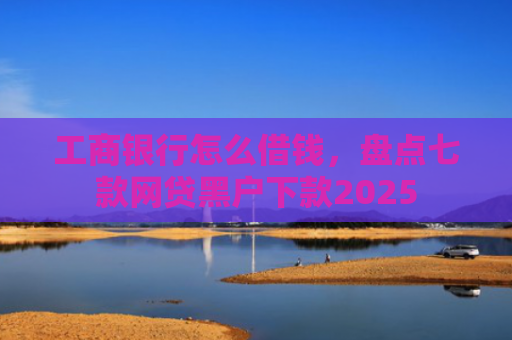 工商银行怎么借钱，盘点七款网贷黑户下款2025
