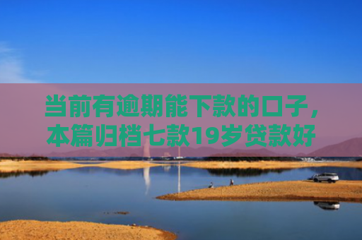 当前有逾期能下款的口子，本篇归档七款19岁贷款好下款的口子