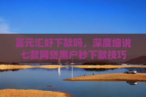 富元汇好下款吗，深度细说七款网贷黑户秒下款技巧
