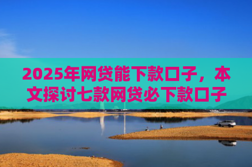 2025年网贷能下款口子，本文探讨七款网贷必下款口子平台
