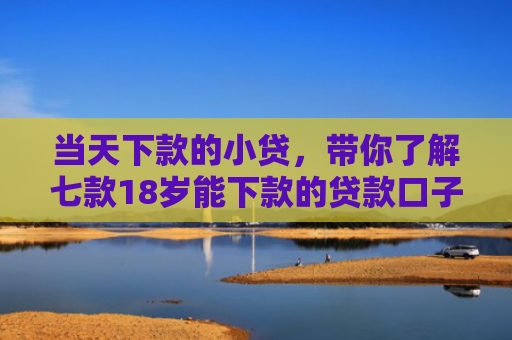 当天下款的小贷，带你了解七款18岁能下款的贷款口子