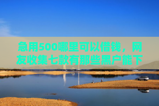 急用500哪里可以借钱，网友收集七款有那些黑户能下款的网贷