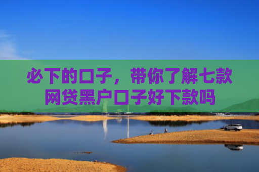 必下的口子，带你了解七款网贷黑户口子好下款吗