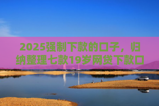 2025强制下款的口子，归纳整理七款19岁网贷下款口子