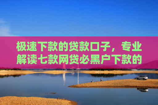 极速下款的贷款口子，专业解读七款网贷必黑户下款的平台