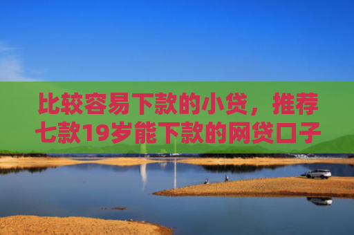 比较容易下款的小贷，推荐七款19岁能下款的网贷口子
