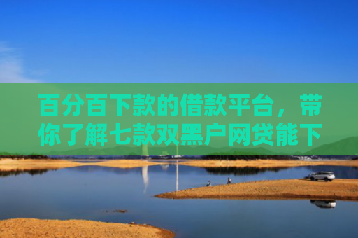 百分百下款的借款平台，带你了解七款双黑户网贷能下款的口子