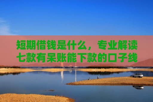 短期借钱是什么，专业解读七款有呆账能下款的口子线上贷款吗