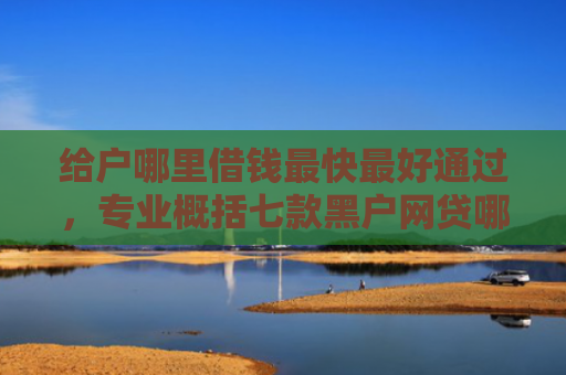 给户哪里借钱最快最好通过，专业概括七款黑户网贷哪家能下款